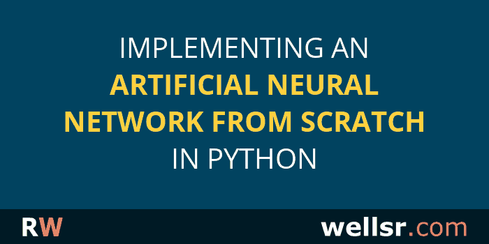 Python Artificial Neural Network