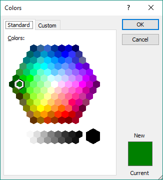 VBA Color Palette Dialog Box with ColorIndex