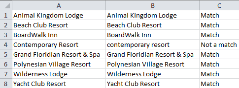 VBA StrComp vbBinaryCompare