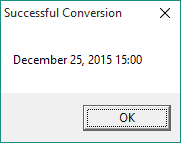 VBA CStr convert date to formatted string