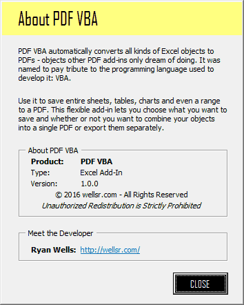 Remove Window Border Title Bar around UserForm with VBA 