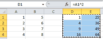 Cells with Formulas