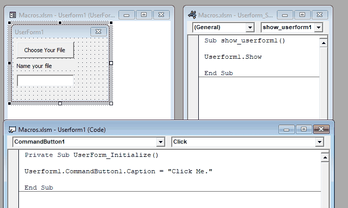 Three Windows of Code