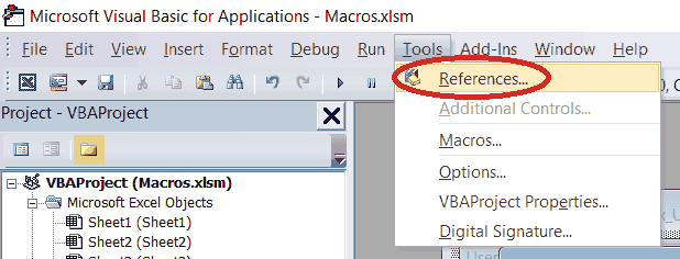 vba microsoft internet controls