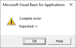 VBA Const not initialized