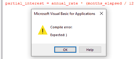 excel vba on error goto resume