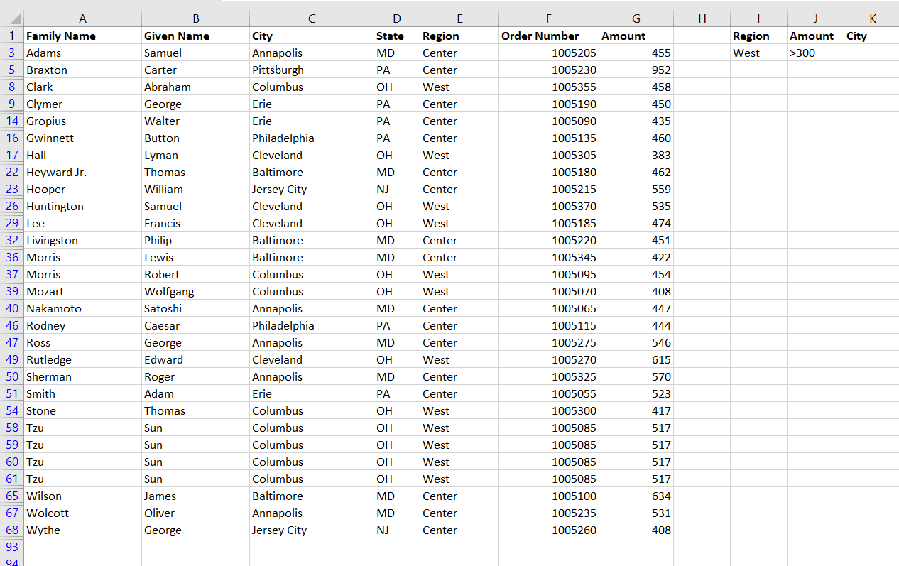 Output FilterInPlace